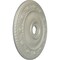 Ekena Millwork Logan Ceiling Medallion (Fits Canopies up to 6 1/8"), 24 1/4"OD x 3 7/8"ID x 2"P, Flash Copper CM24LO1FCS - alternate 5